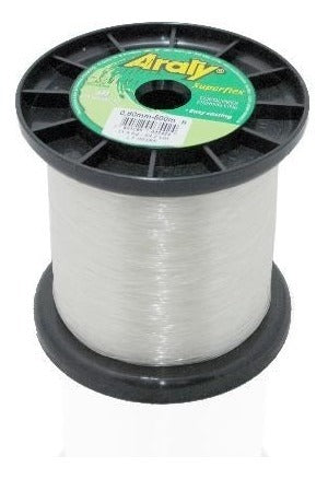 Hilo de pesca ARATY Superflex monofilamento 0.80mm - 500Mts. Varios colores