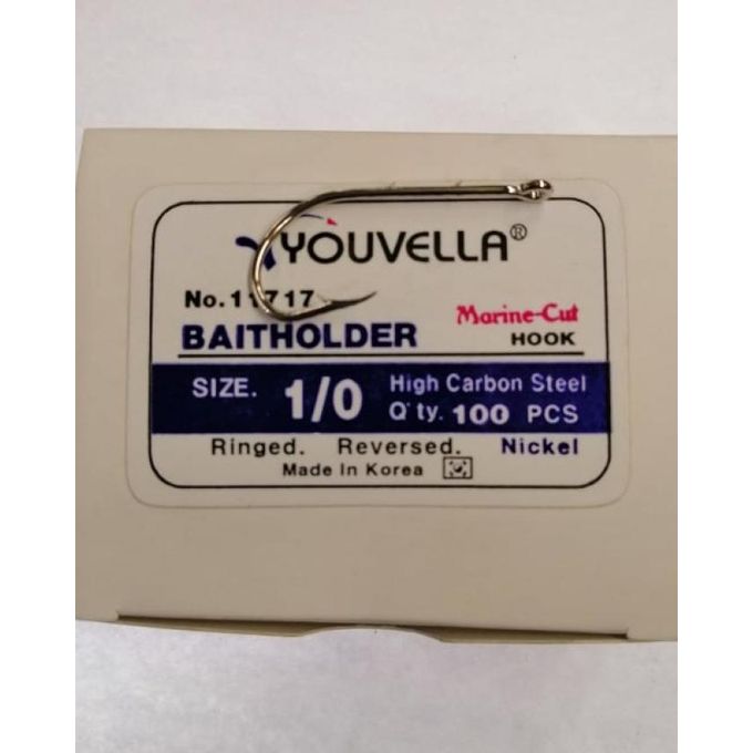 ANZUELO YOUVELLA BRONCE C/SUJETADOR DE CARNADA 11717