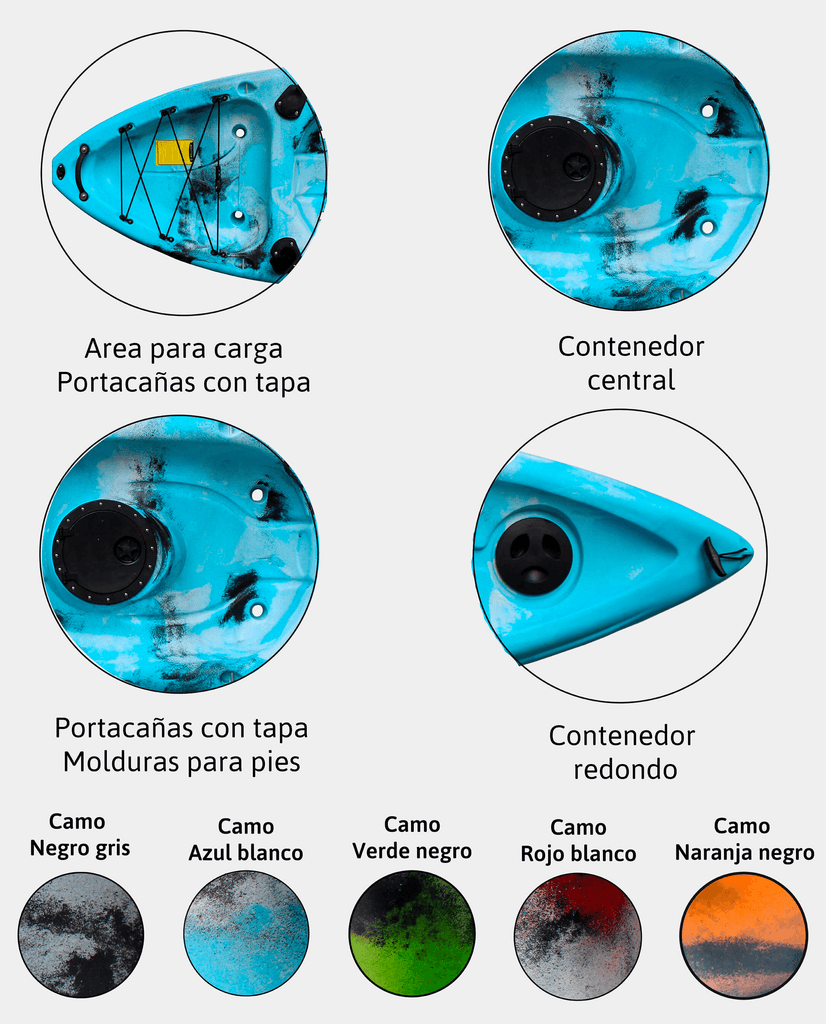 KAYAK MINI - YELLOWTAIL