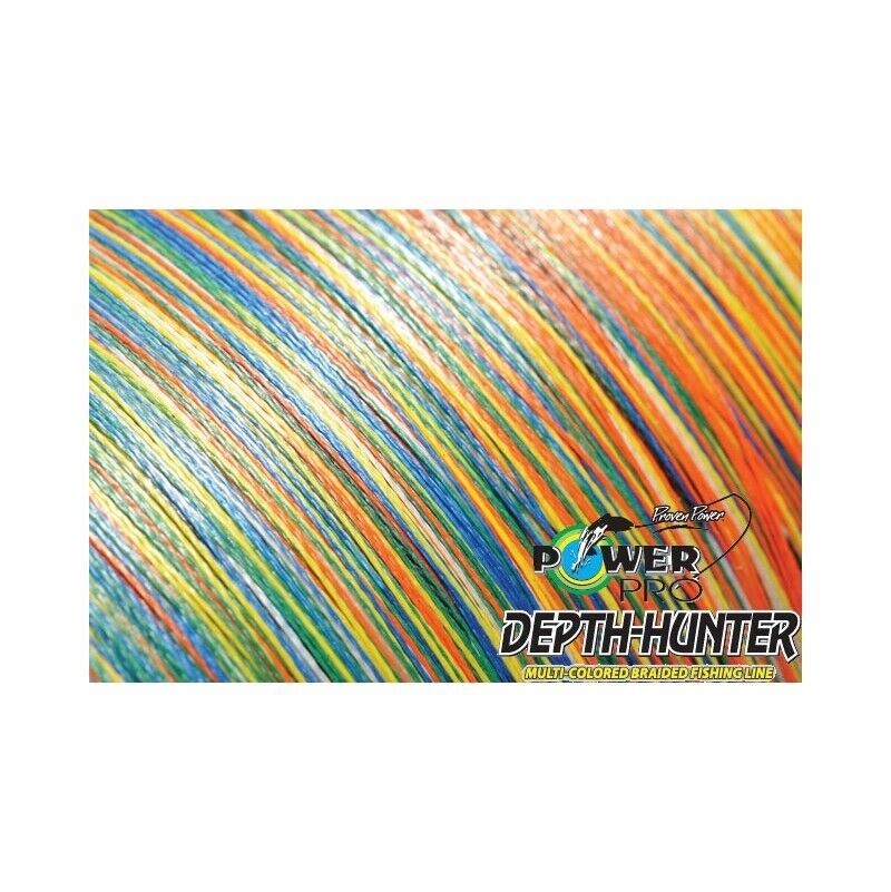 HILO MULT. POWER PRO MULTICOLOR 333YDS 50 LBS