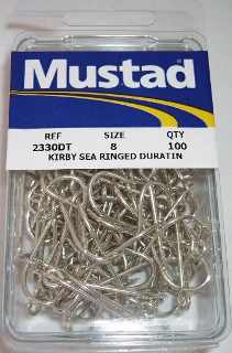Caja de Anzuelos para Pesca Mustad 2330DT - Varias Medidas