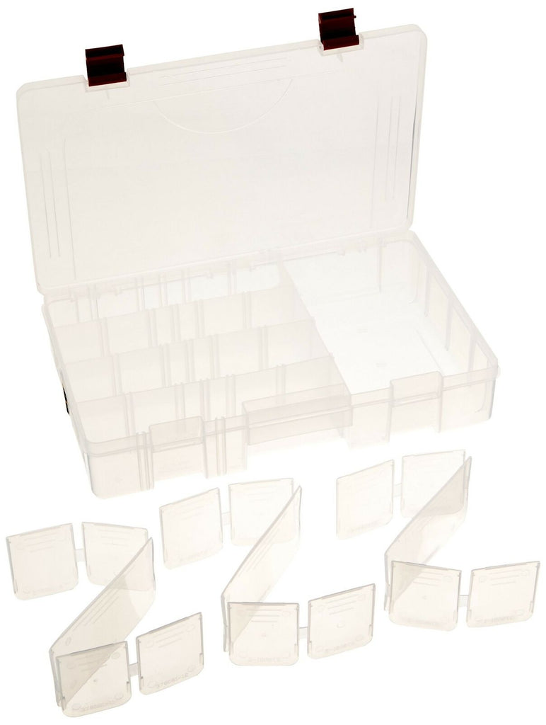 CAJA AJUSTABLE TRANSPARENTE COMPARTIMIENTOS VARIAS MEDIDAS