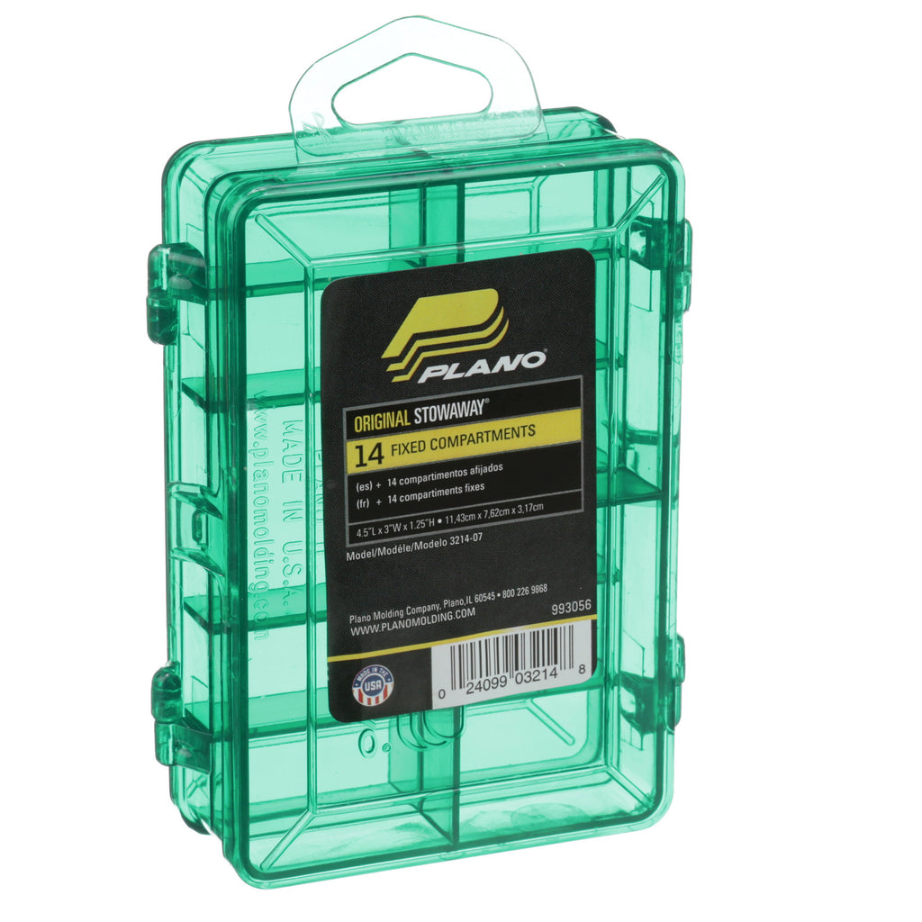 CAJA C/14 COMP. 4.5" x 3" x 1.25" VERDE