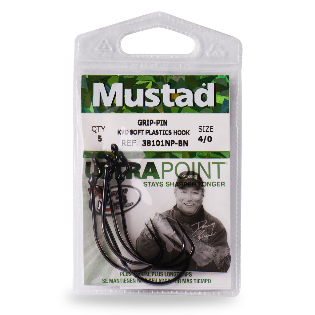 Anzuelo para Pesca Mustad 38101NPBN Medidas #4/0