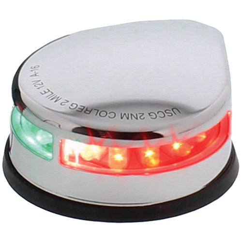 LUZ DE PROA BICOLOR LED ACE INOX