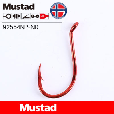 Anzuelo para Pesca Mustad 92554NP-NR Medidas #2/0, #3/0