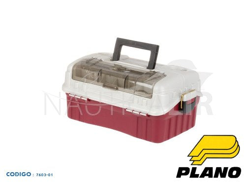 CAJA 3 CHAROLAS 17.25" x 10.5" x 7.75" NARANJA