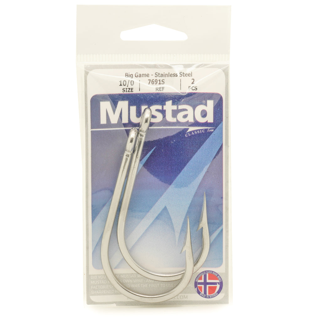 Anzuelo para Pesca Mustad 7691S Medidas #10/0, #12/0