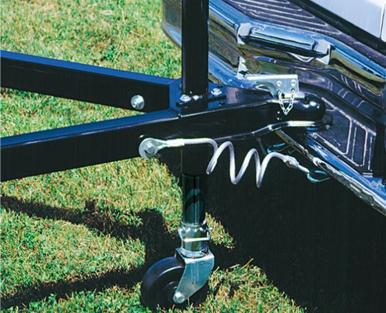 COPLE P/BOLA 2" C/MARCO 5000 lb NEGRO