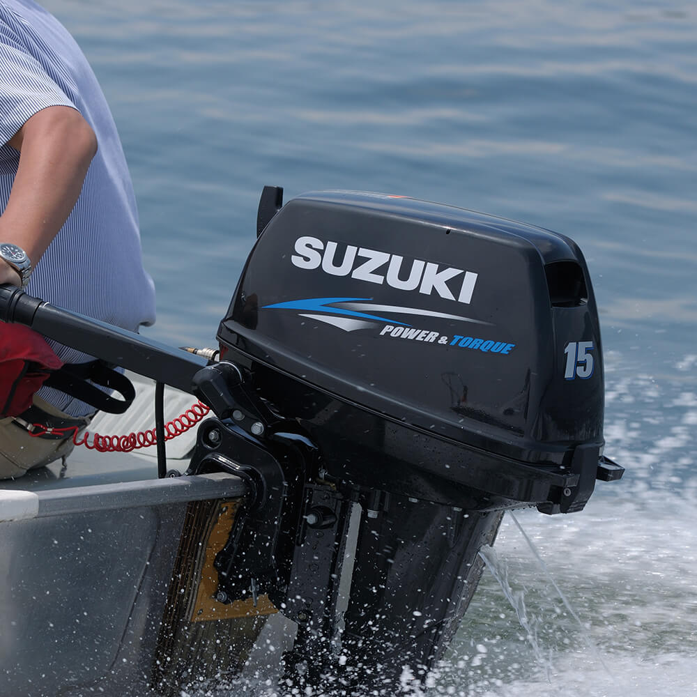 Motor Fuera de Borda Suzuki® 15 Hp 2 Tiempos