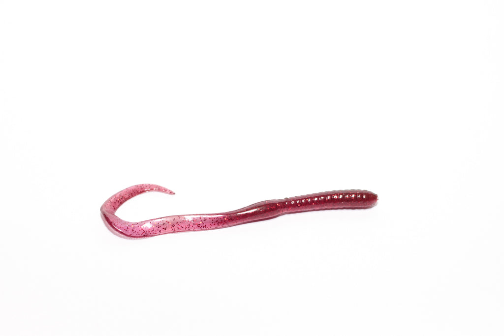 Señuelos Plásticos Gusano con cola de cinta larga