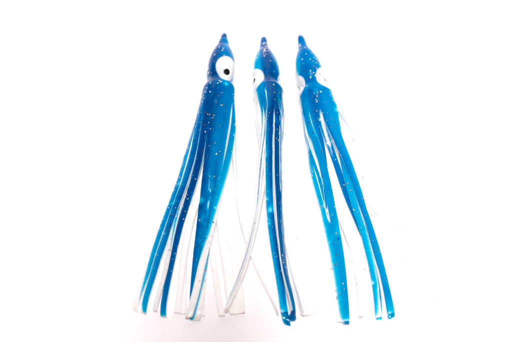 Señuelos Plásticos Tipo Octopus 5.5" varios colores