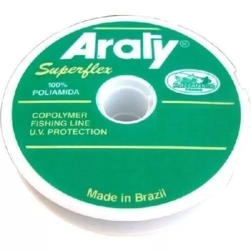 Hilo de pesca ARATY Superflex monofilamento 1.00mm - 100Mts. Varios colores