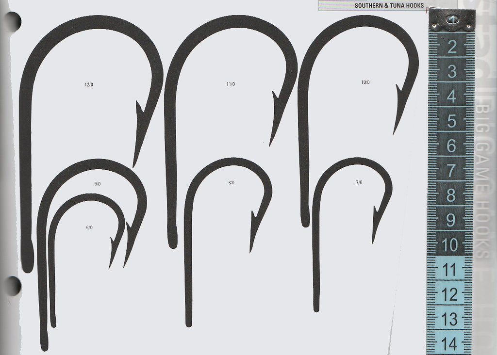 Anzuelo para Pesca Mustad 7691S Medidas #10/0, #12/0