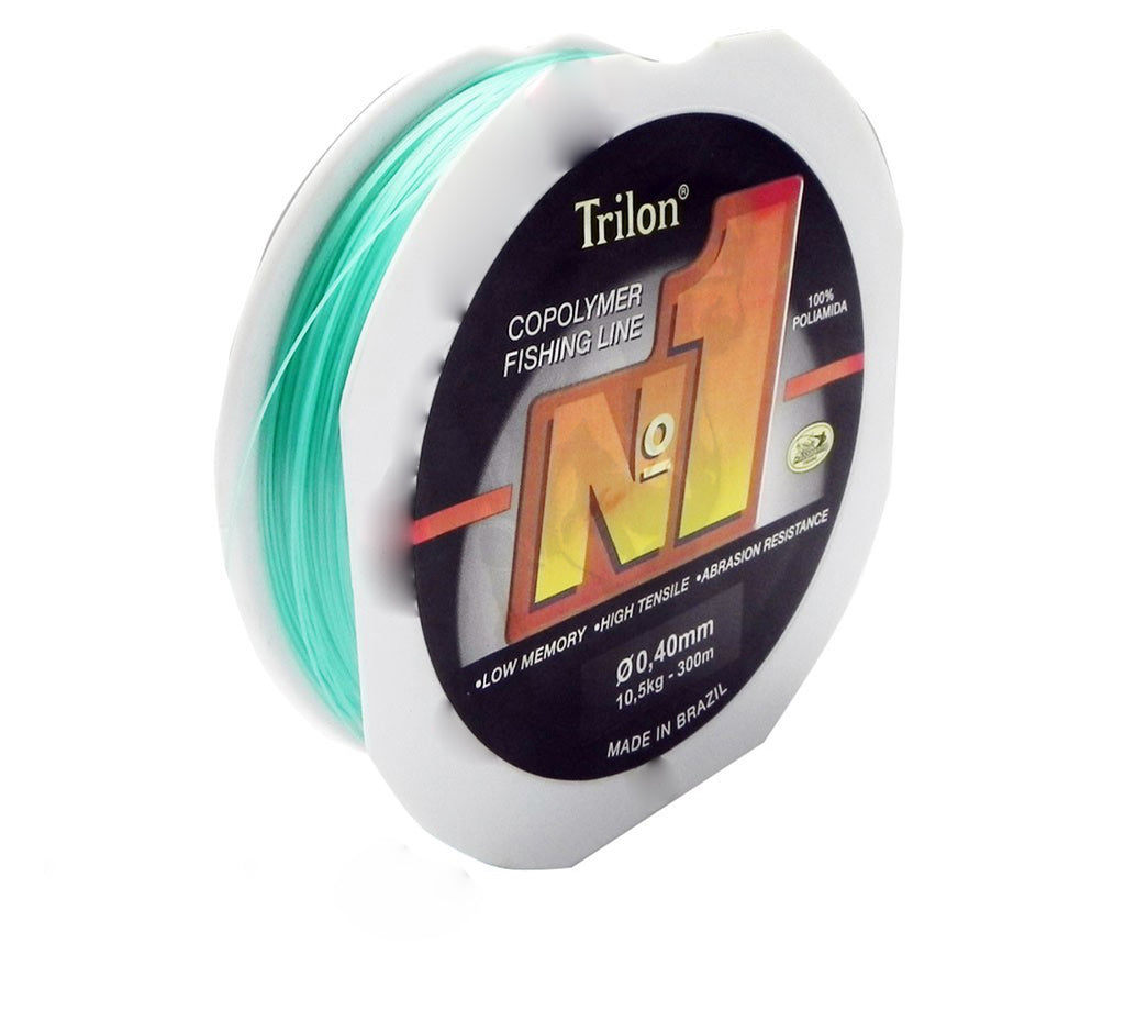 Hilo de pesca Trilon Nº1 - 0.40mm X 300 mts. Varios colores