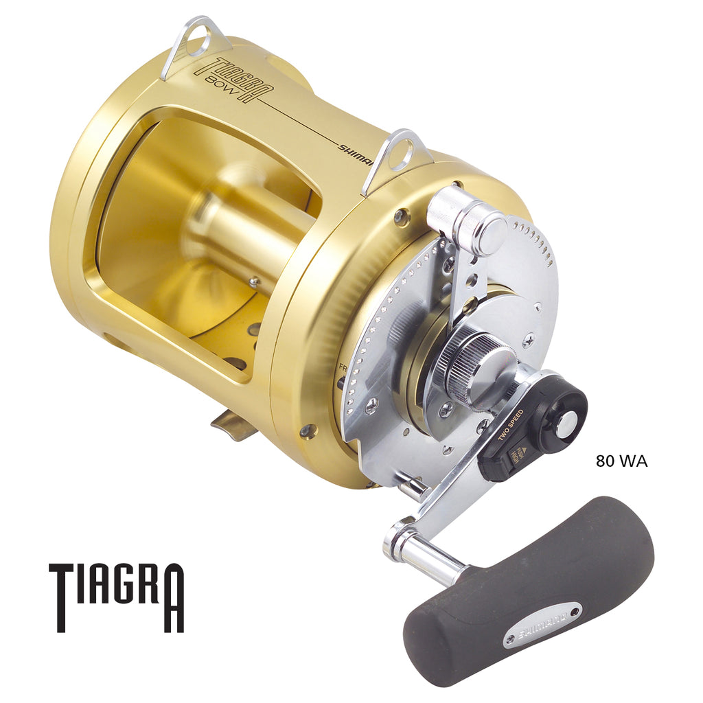 Carrete SHIMANO TIAGRA TS 80WA TROLLING 2 SPD TI80WA