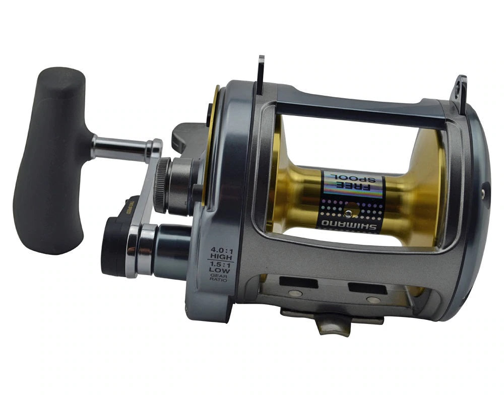 Carrete SHIMANO TYRNOS 2-VEL 42LB MAX DRAG TROLING TYR50IILRS