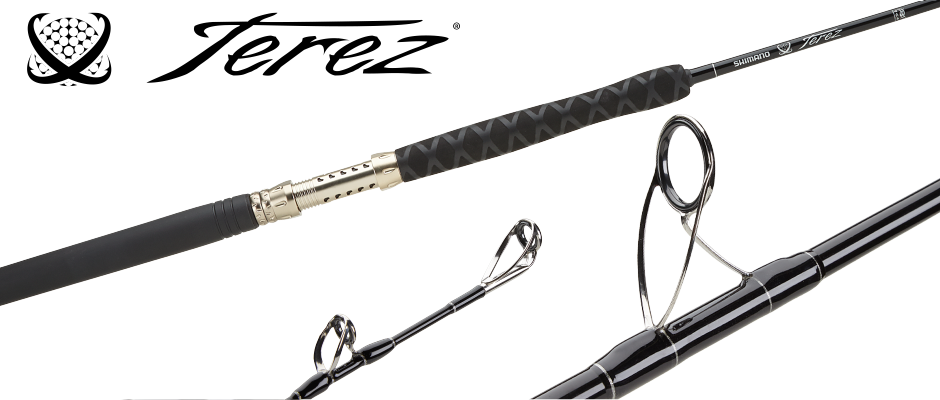 Caña de pesca Shimano TEREZ MEDIUM HEVY 7'2'' 20-50LB SPINNING TZS72MHSBBLK