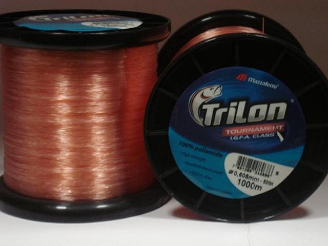 Hilo de pesca TrilonTOURNAMENT 1000 mts. 0.60mm Salmon