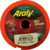Hilo de pesca Araty RED SPIDER 100 mts. 0.30mm